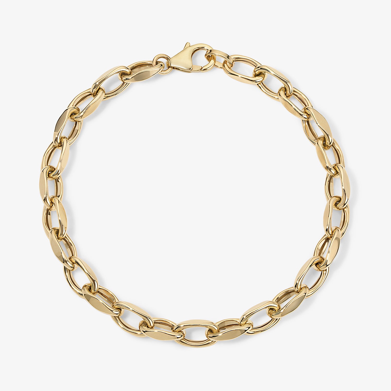 Cleo Oval Chain Bracelet