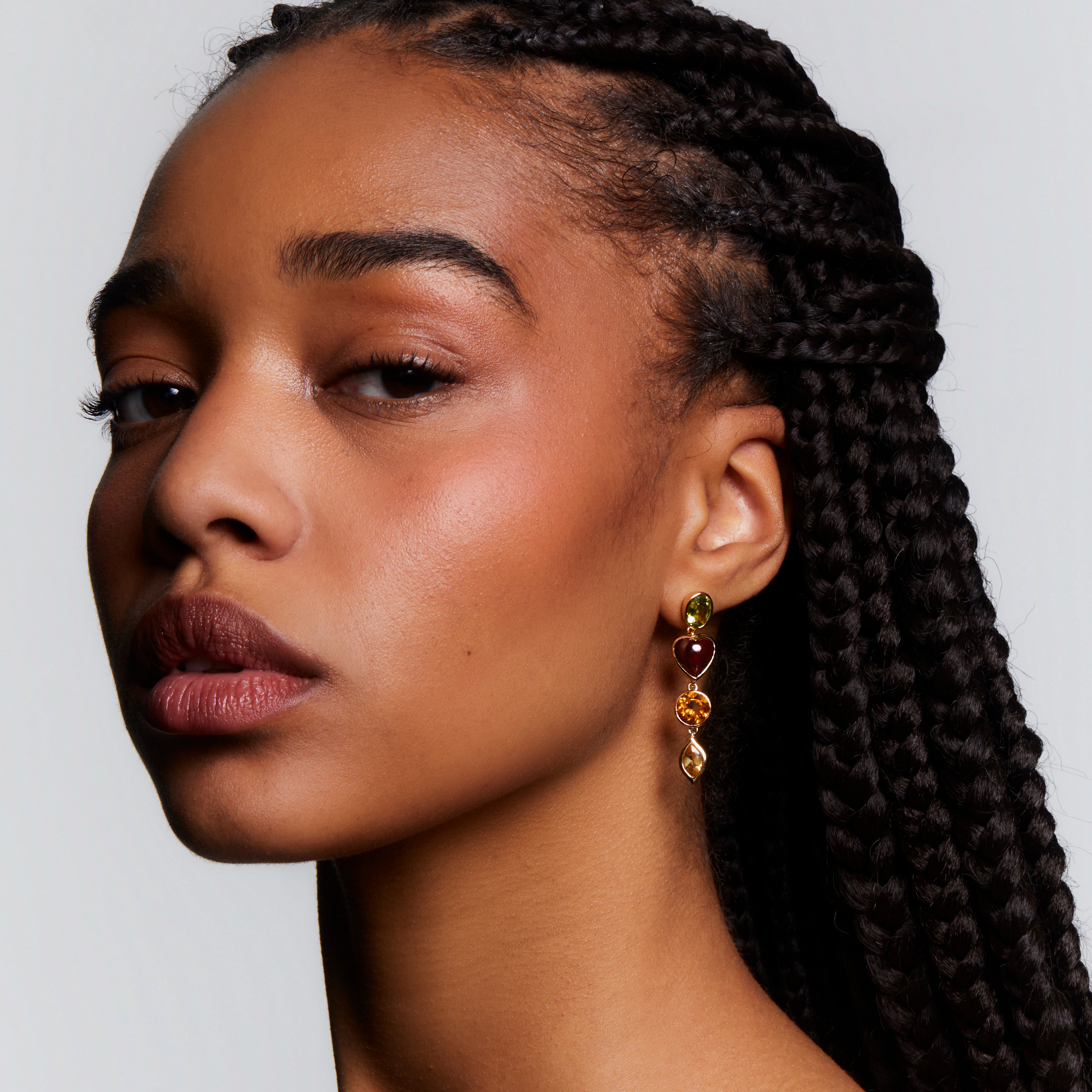 Cocktail Fruit Drop Earrings