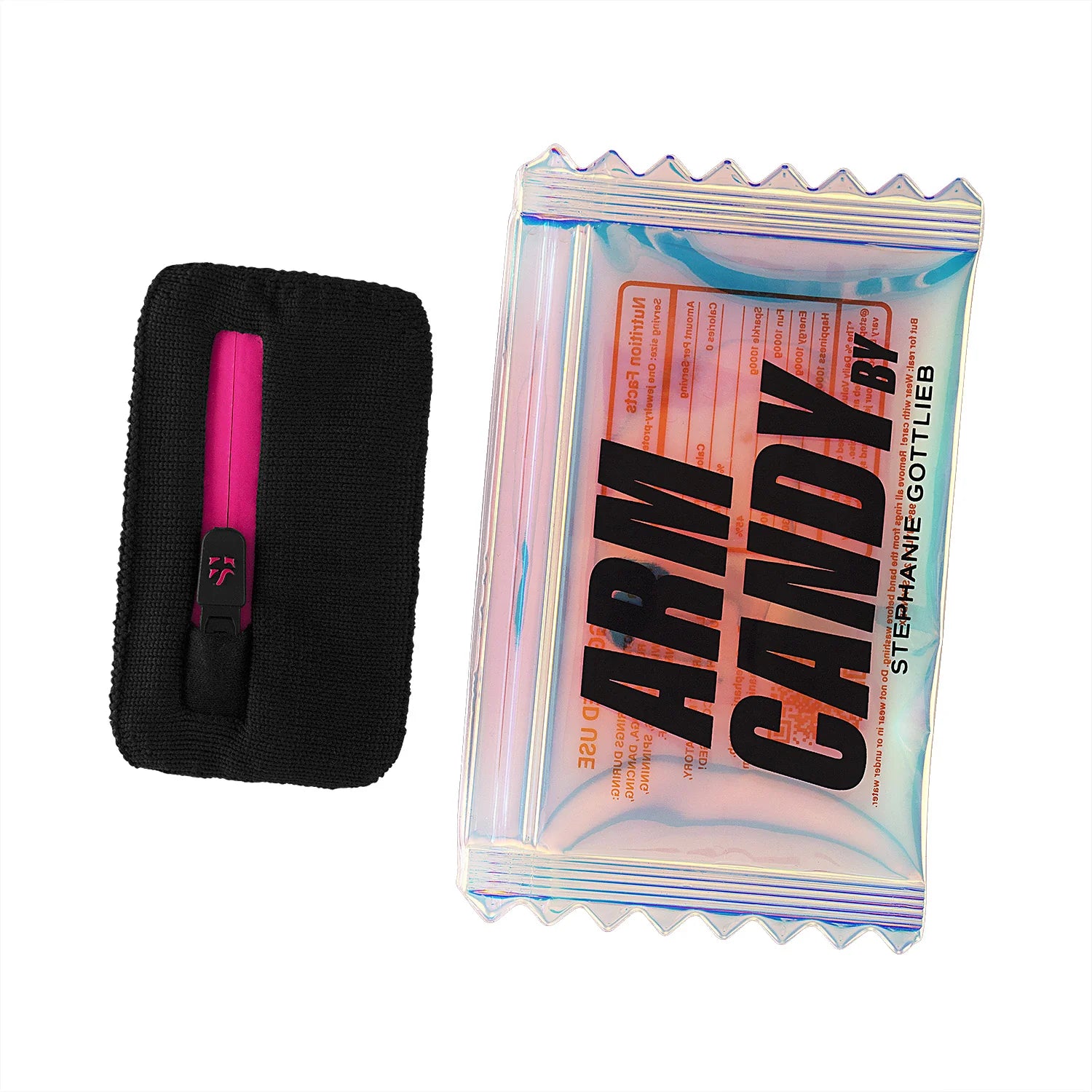 Arm Candy® - Black and Pink