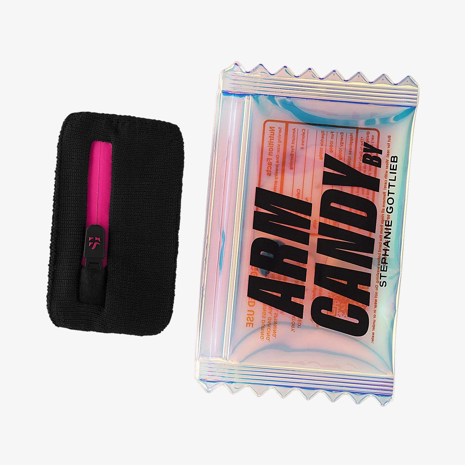 Arm Candy® - Black and Pink