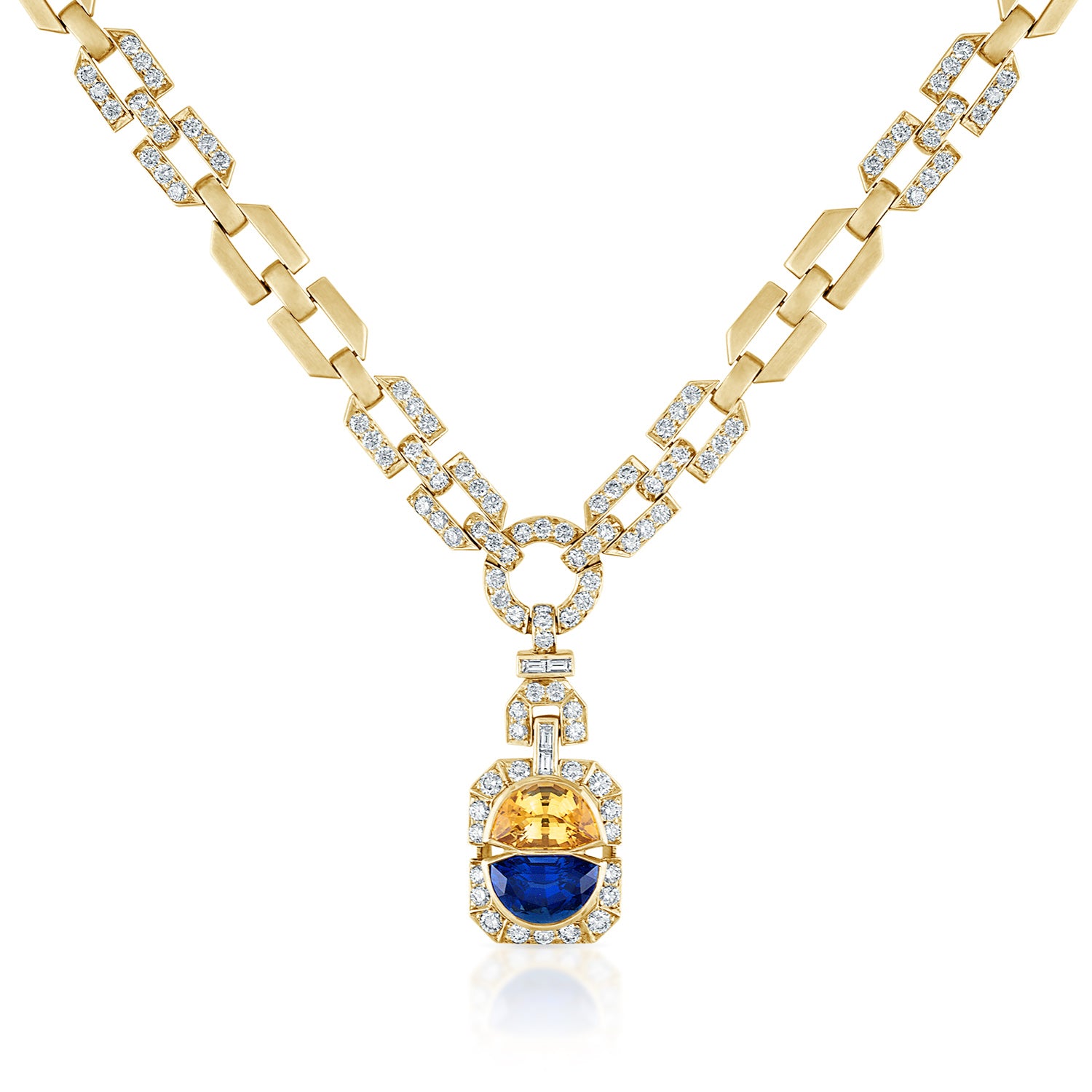 Vintage Sapphire Pendant