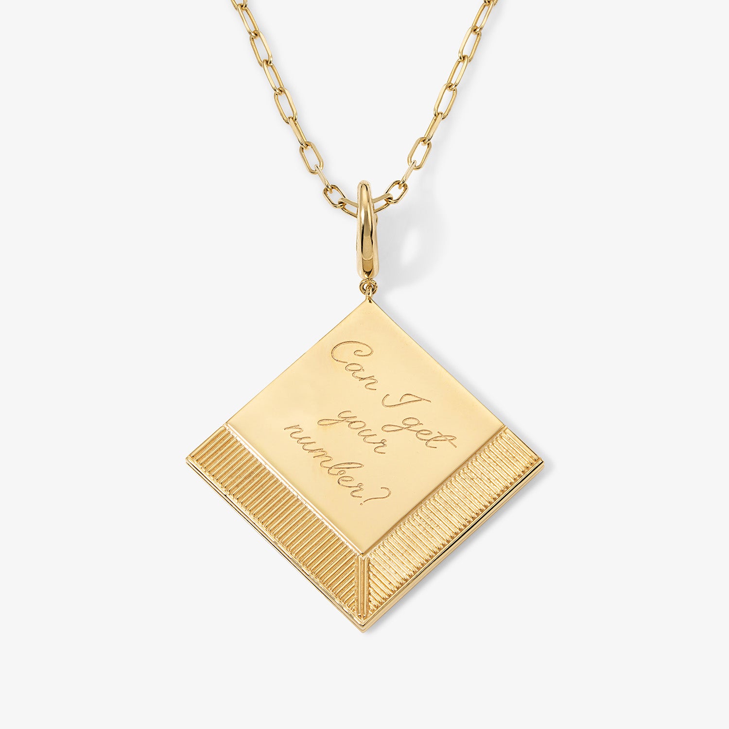 Cocktail Napkin Note Charm