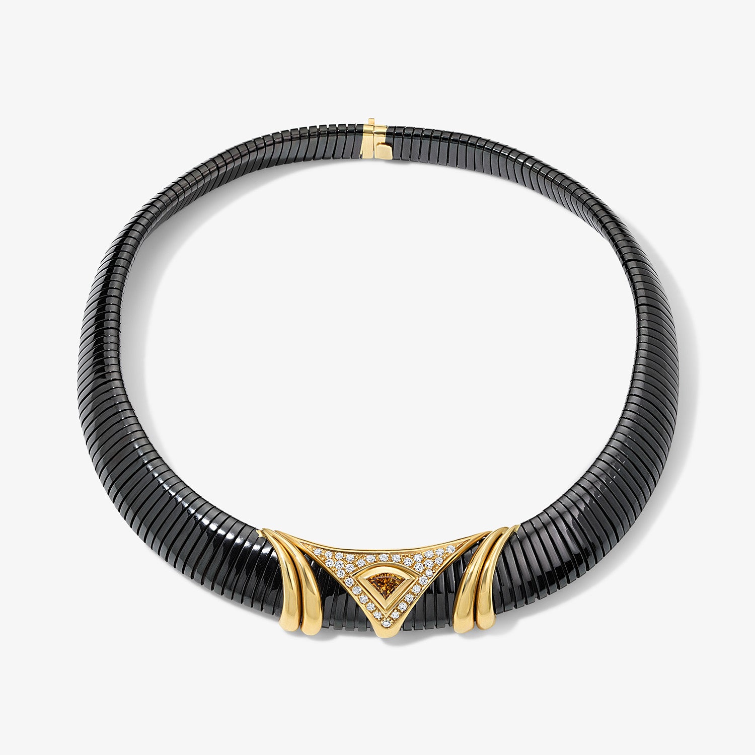 Steel Tubogas Collar and Bangle Set