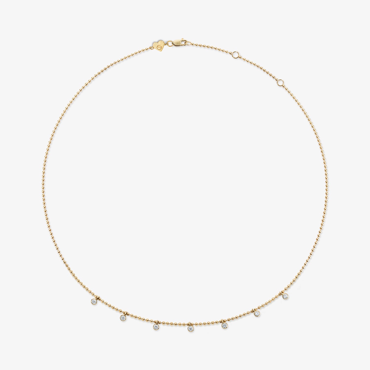 Dakota 7 Diamond Shaker Necklace