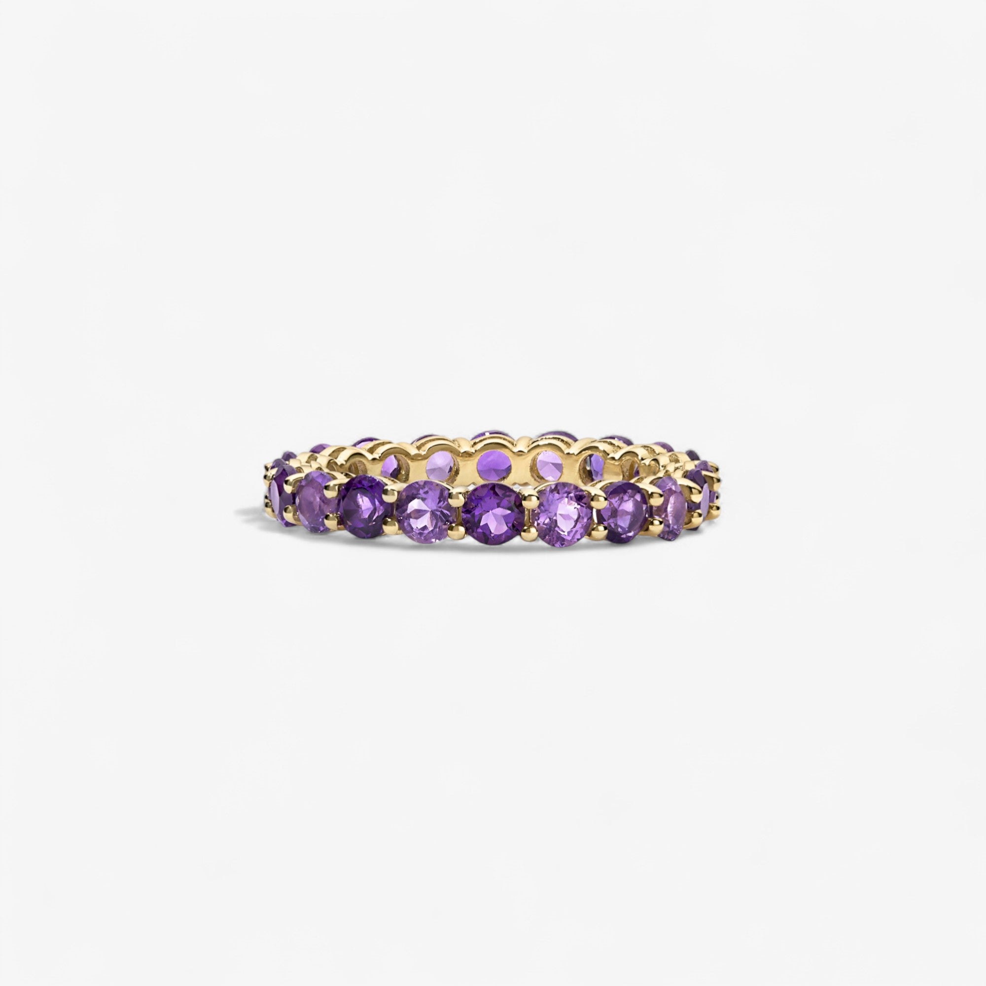 Grace Amethyst Eternity Band