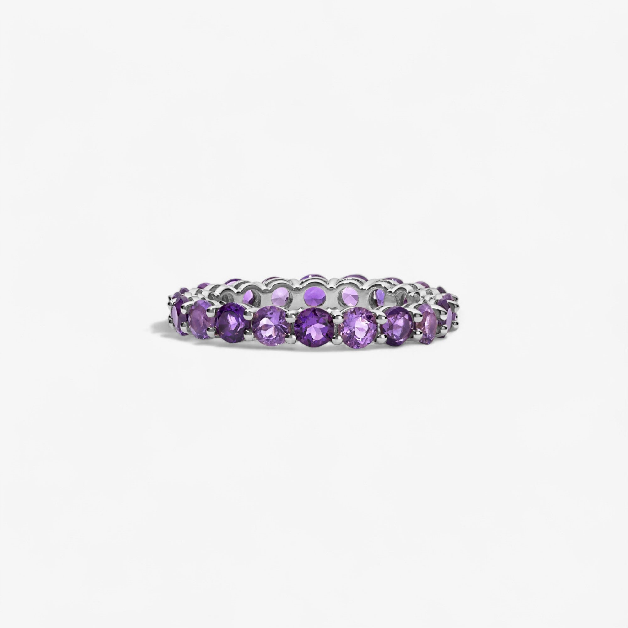 Grace Amethyst Eternity Band