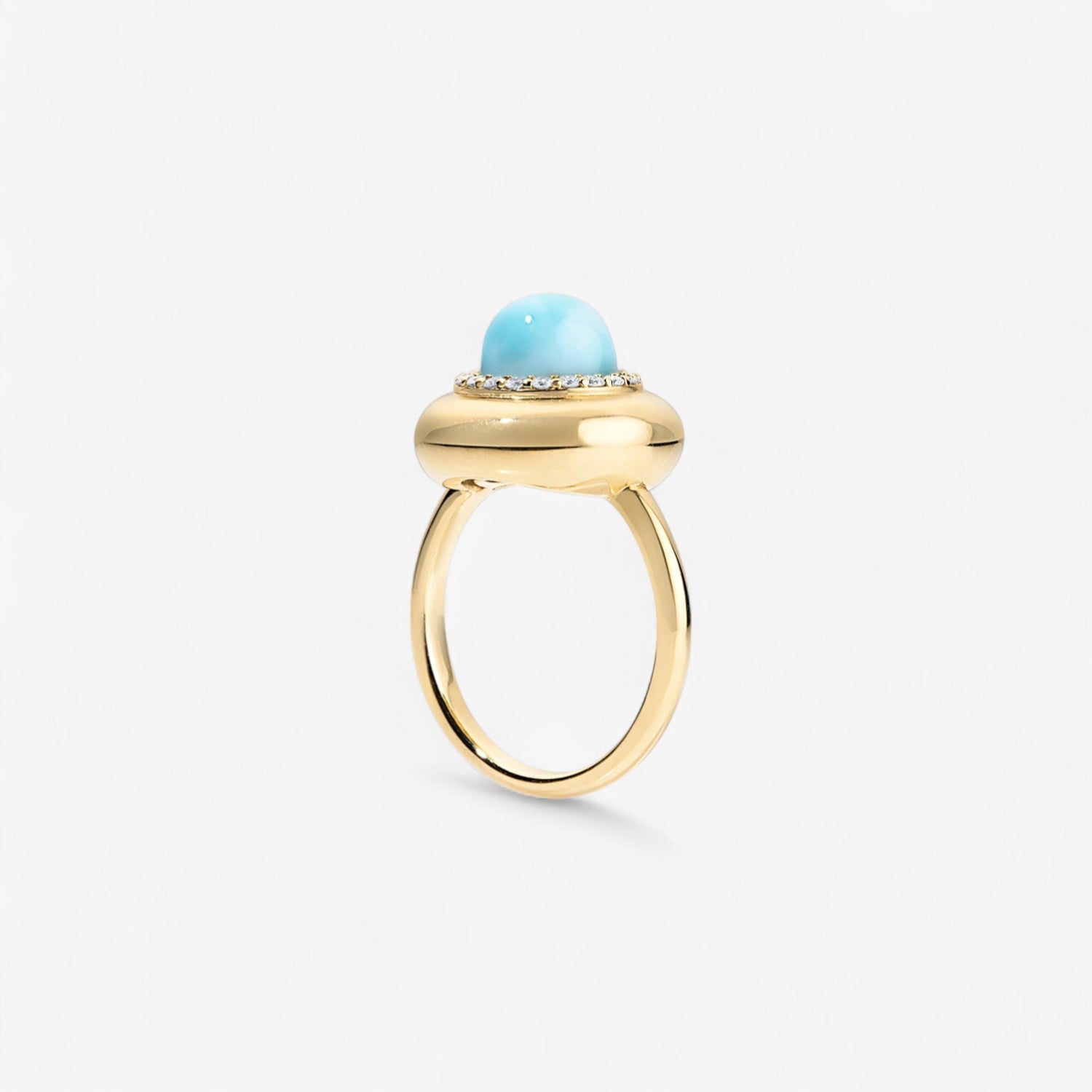 Discontinues Mini Cabochon Candy Button Ring
