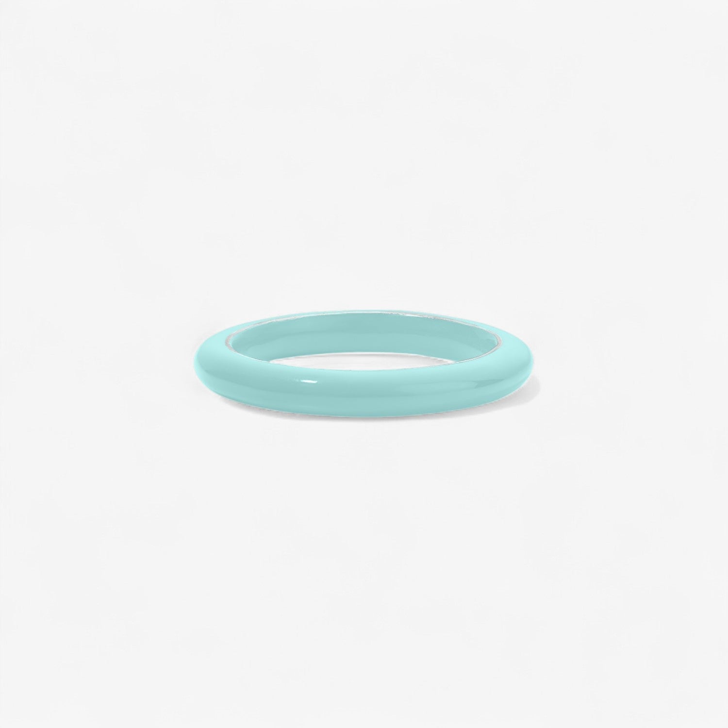 Poppy Enamel Stack Bands