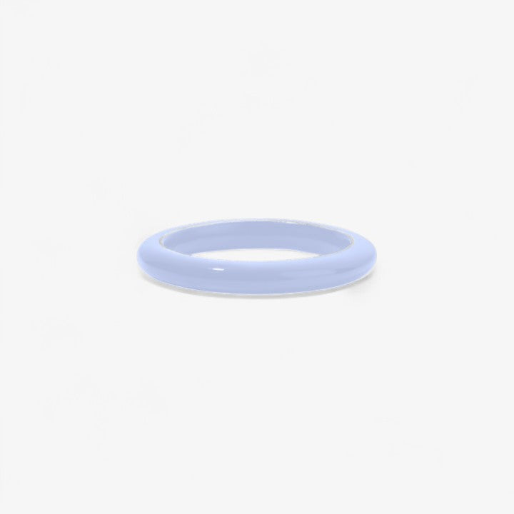 Poppy Enamel Stack Bands