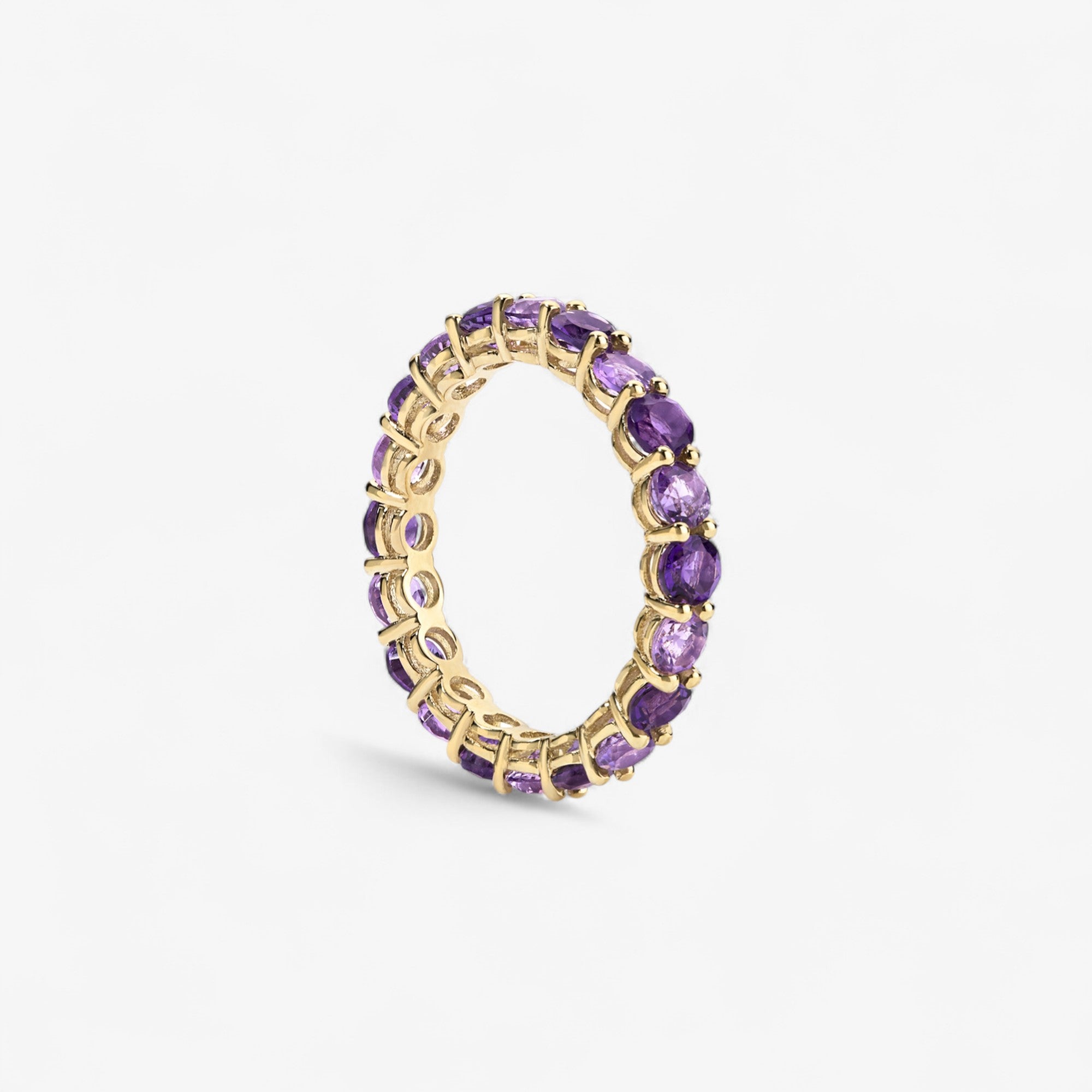 Grace Amethyst Eternity Band
