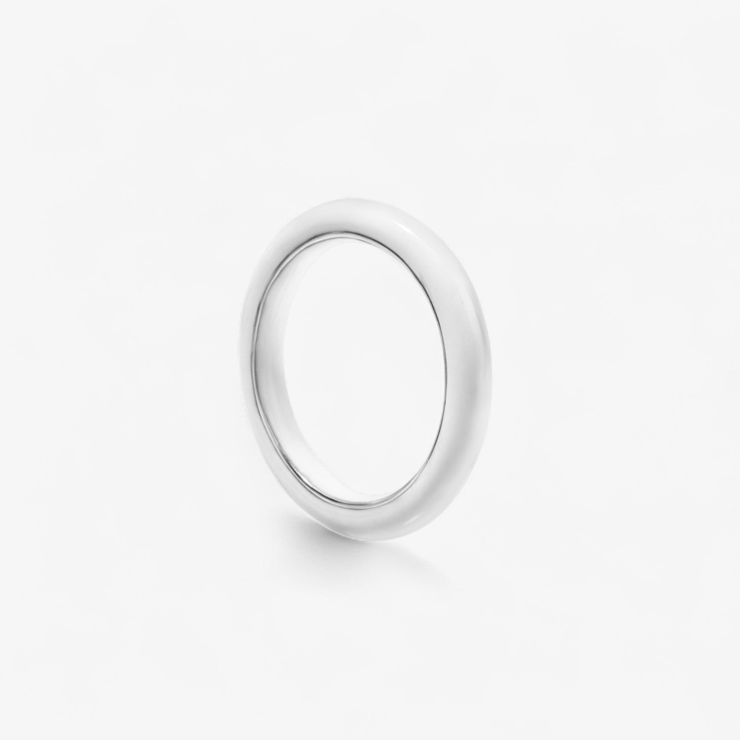 Poppy Enamel Stack Bands