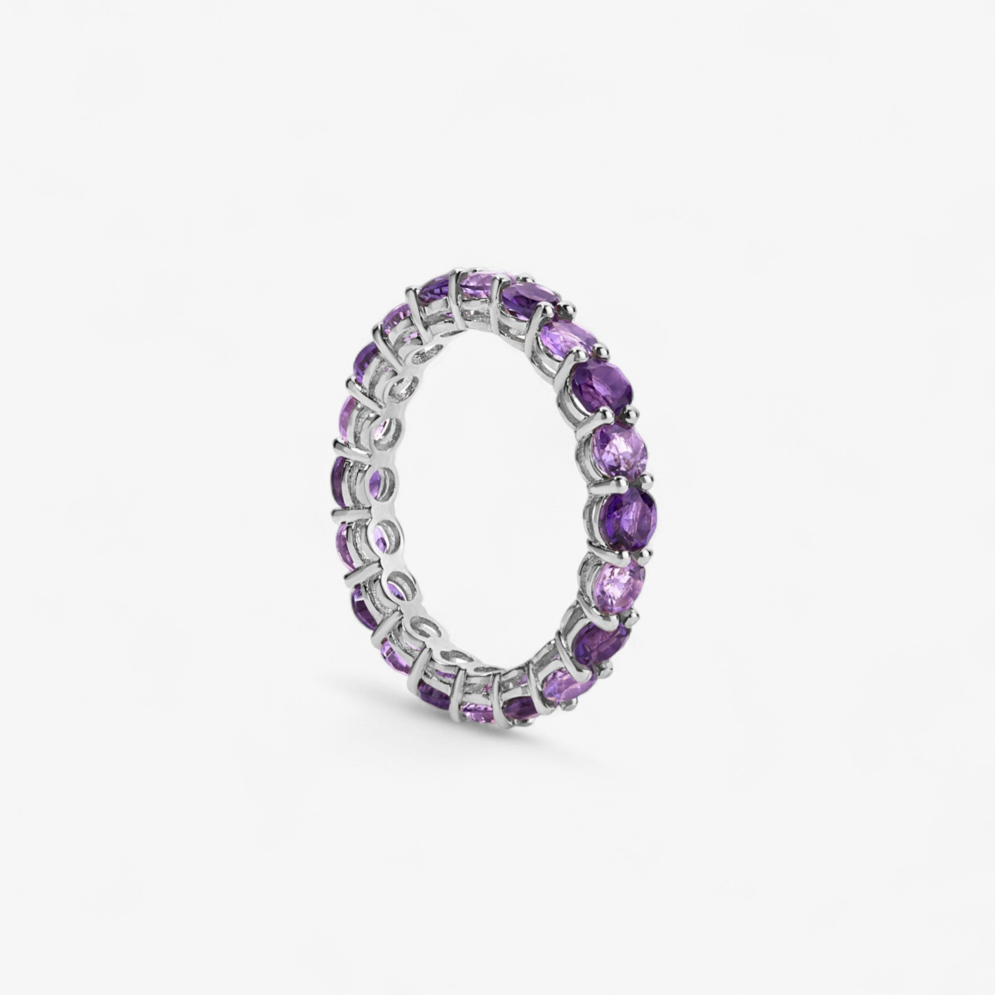 Grace Amethyst Eternity Band