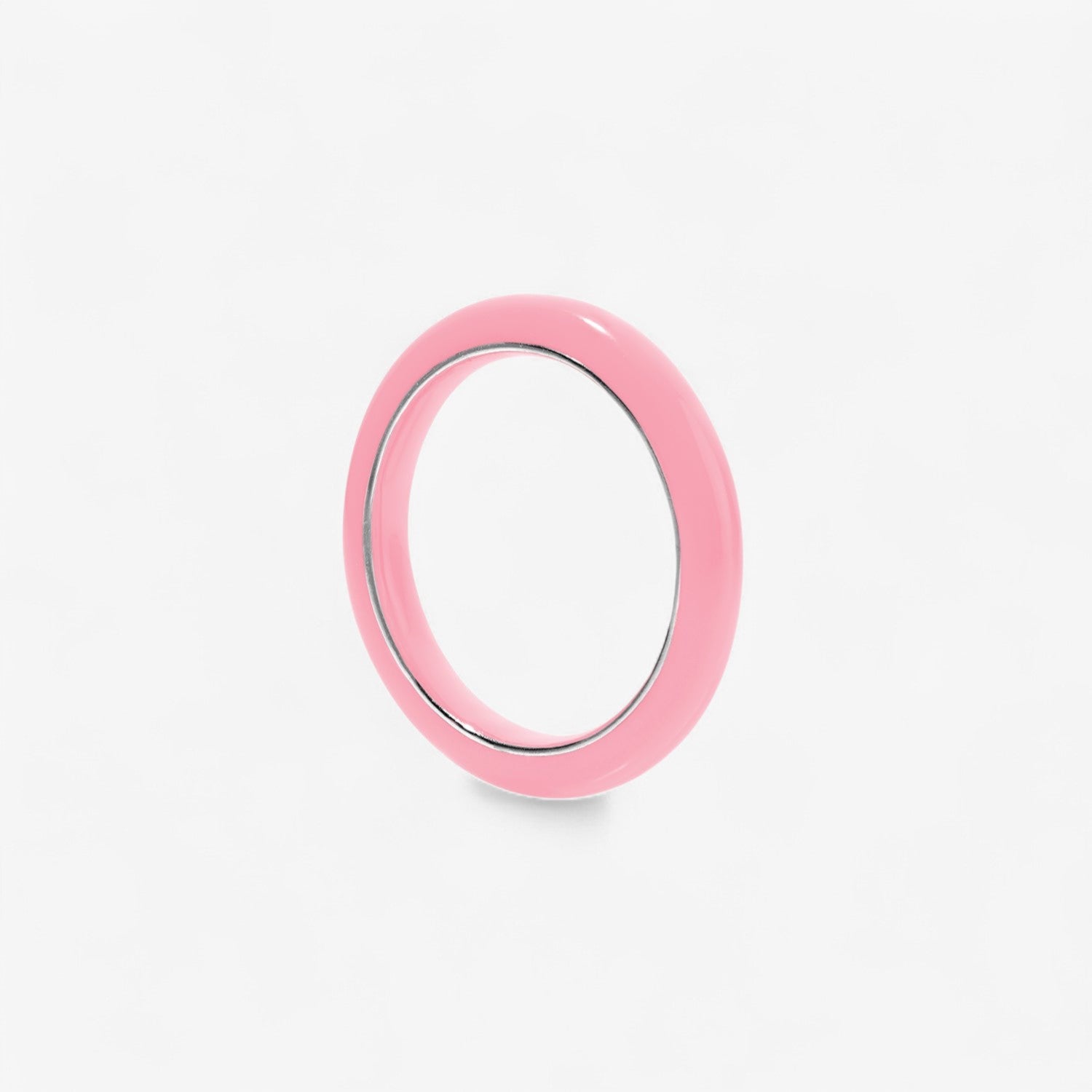 Poppy Enamel Stack Bands