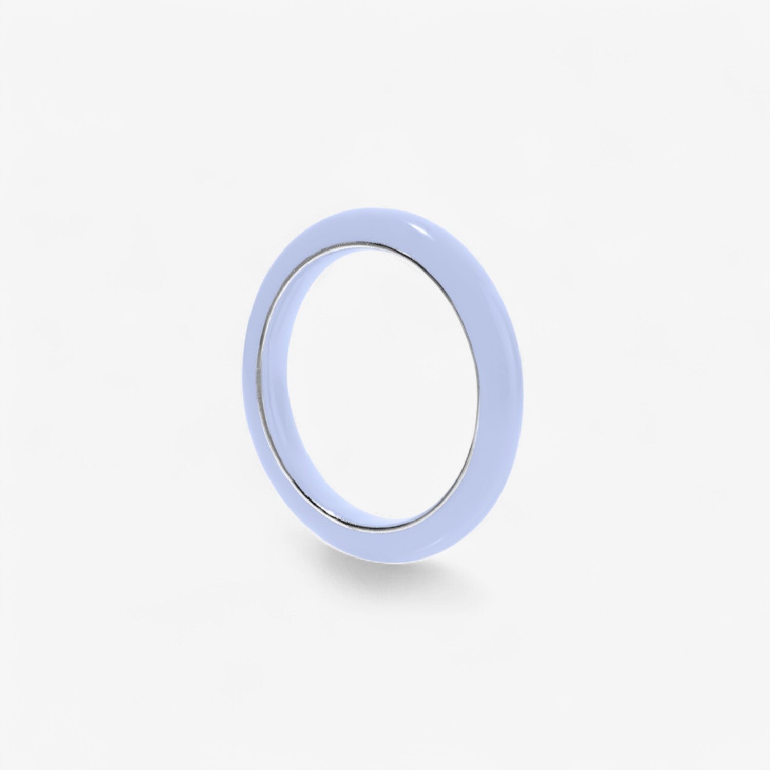Poppy Enamel Stack Bands