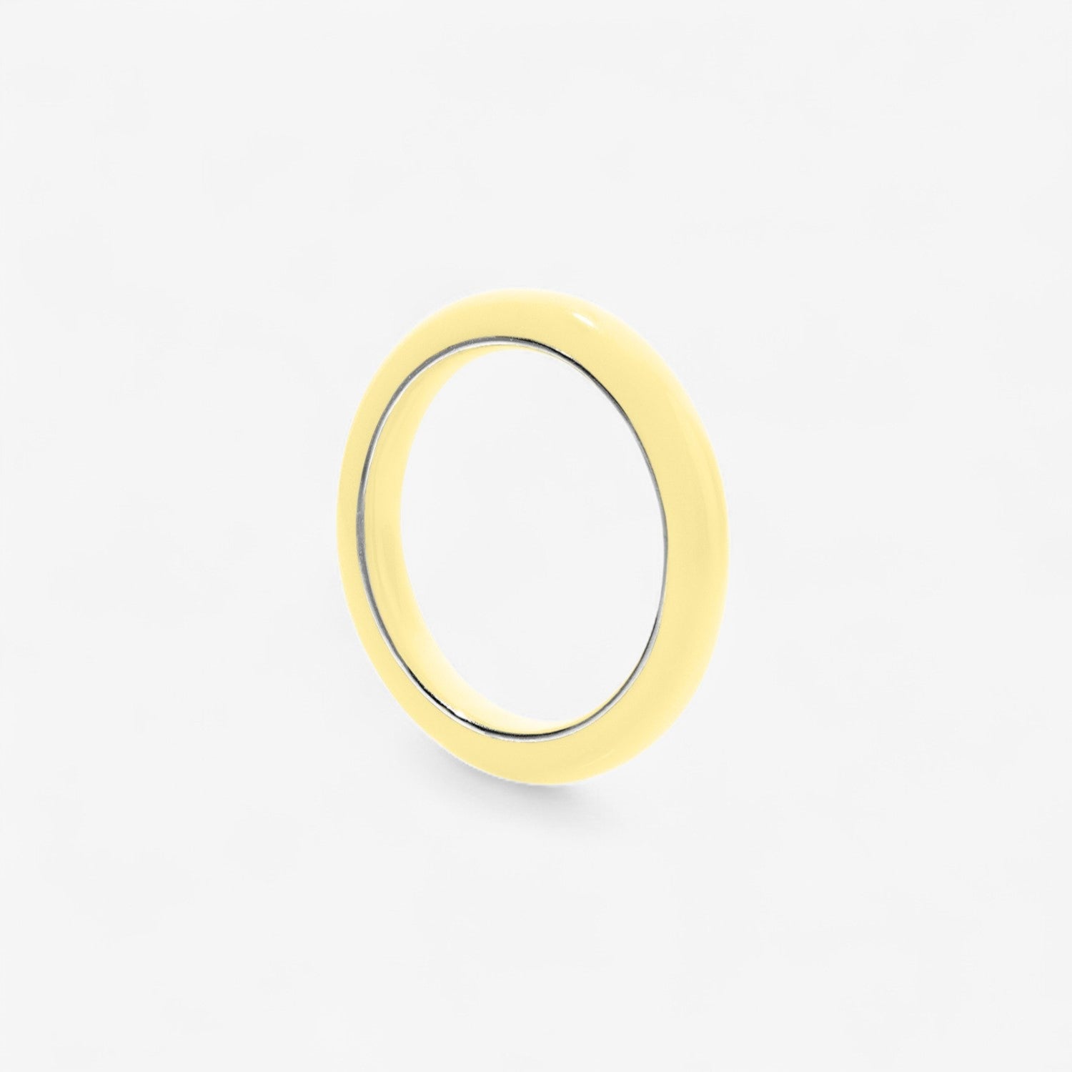 Poppy Enamel Stack Bands