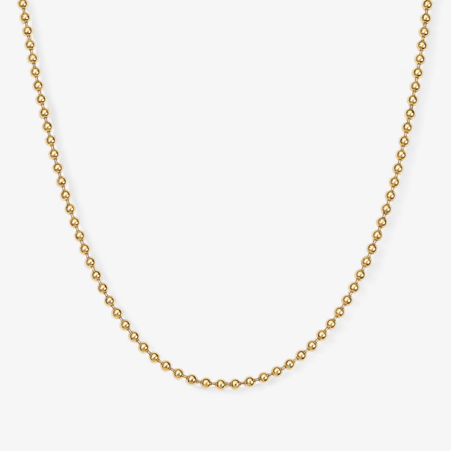 Cleo Medium Gold Bead Chain