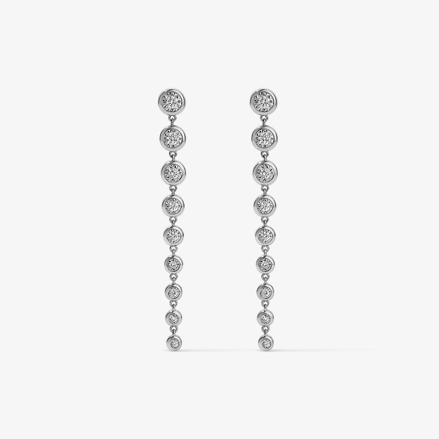 Maya Graduated Illusion Drop Earrings