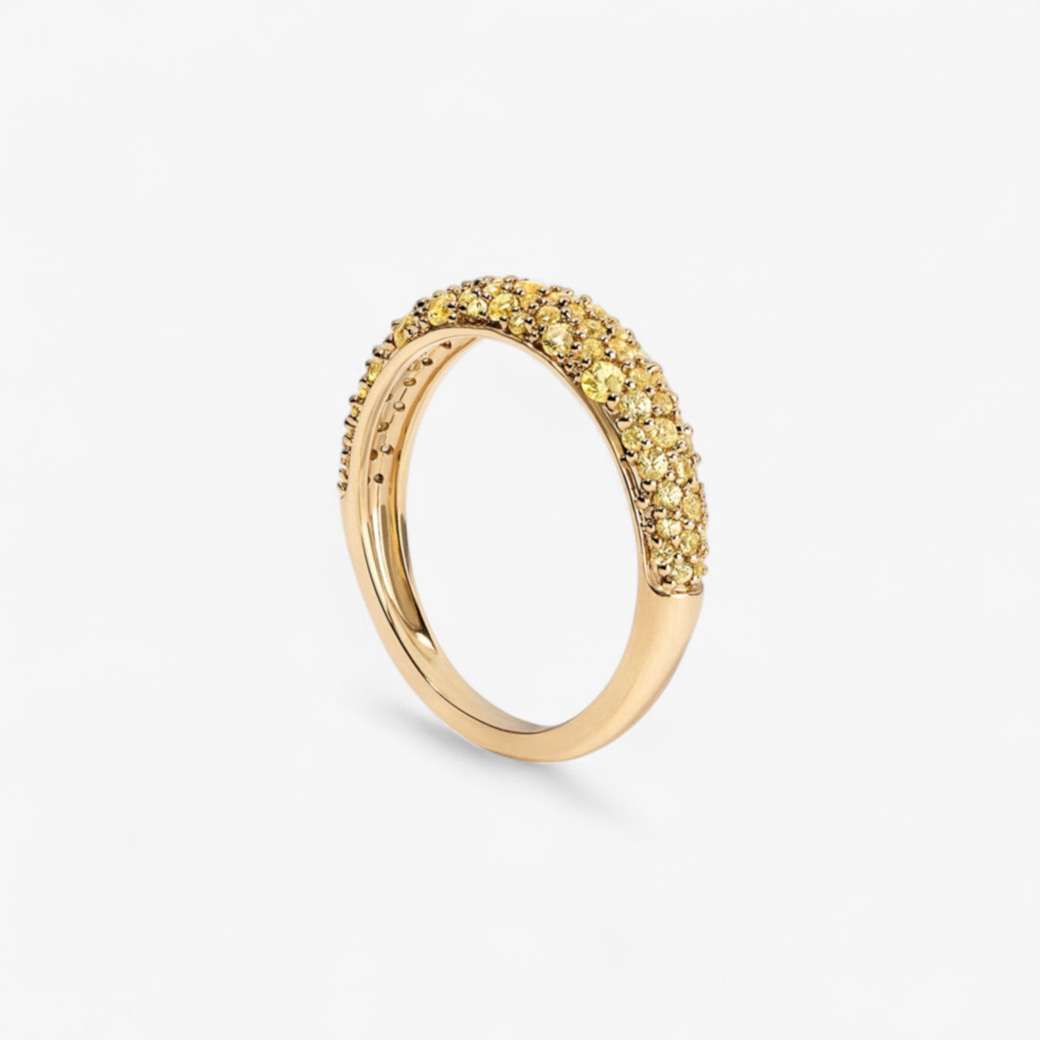 Madison Yellow Sapphire Stack Ring