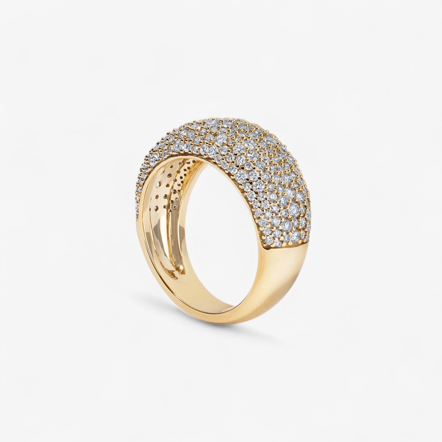 Madison Diamond Dome Cigar Ring