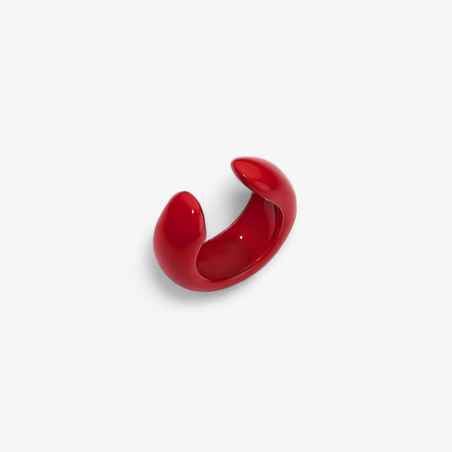 Poppy Enamel Ear Cuff