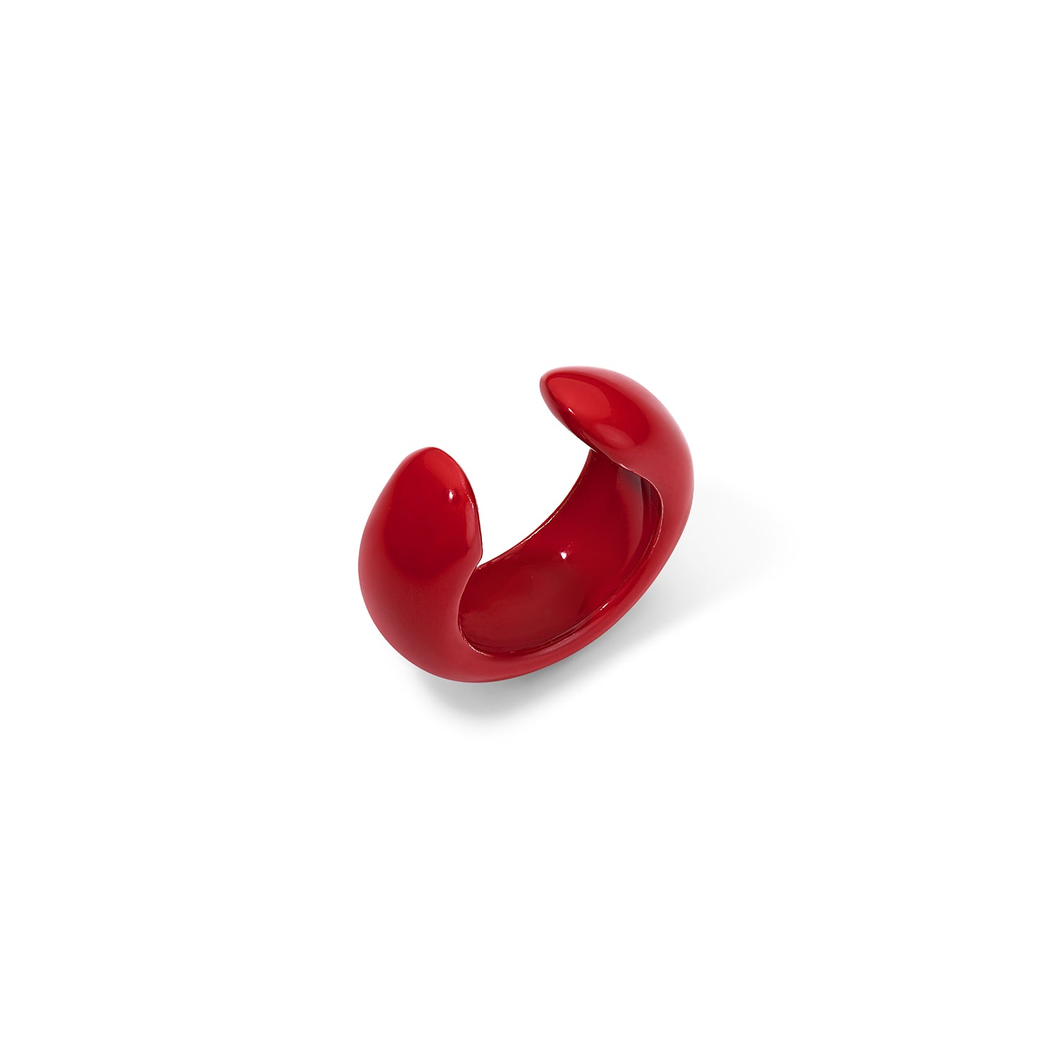 Poppy Enamel Ear Cuff