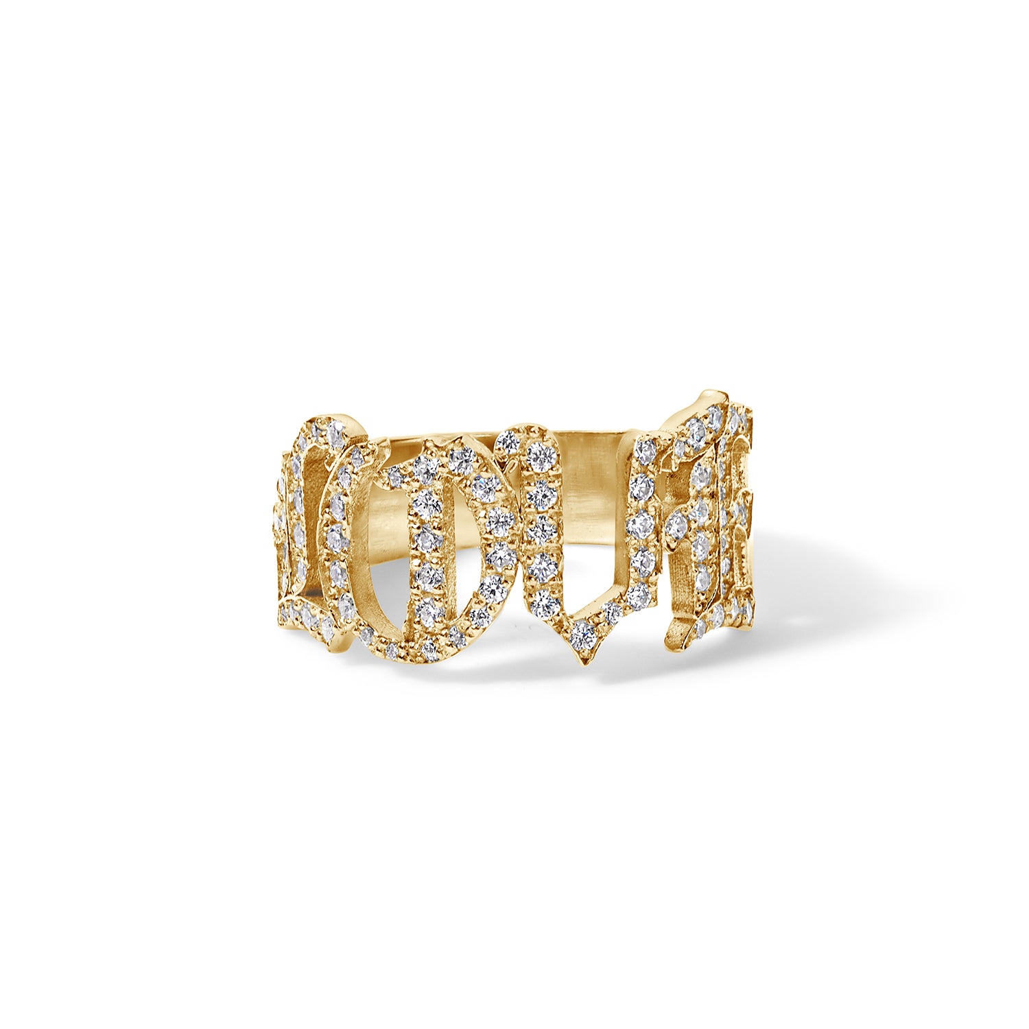 Vault Sale: Victorian Gold and Diamond Initial Ring