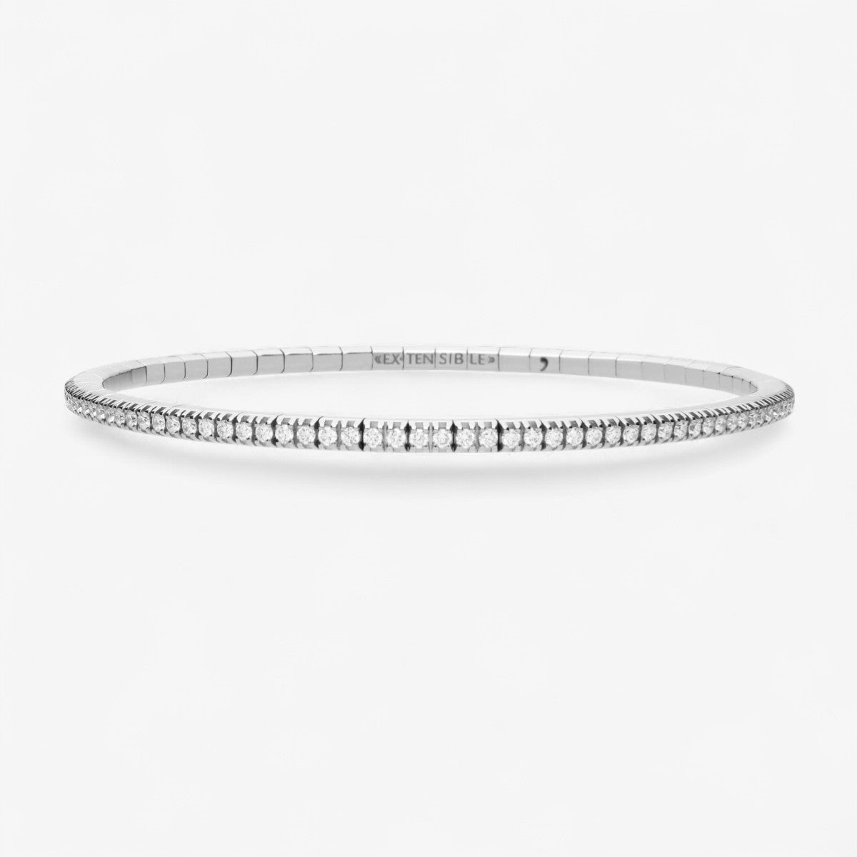Extensible Round Tennis Bracelet