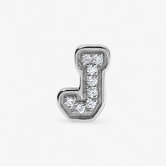 Small Pave Varsity Stud