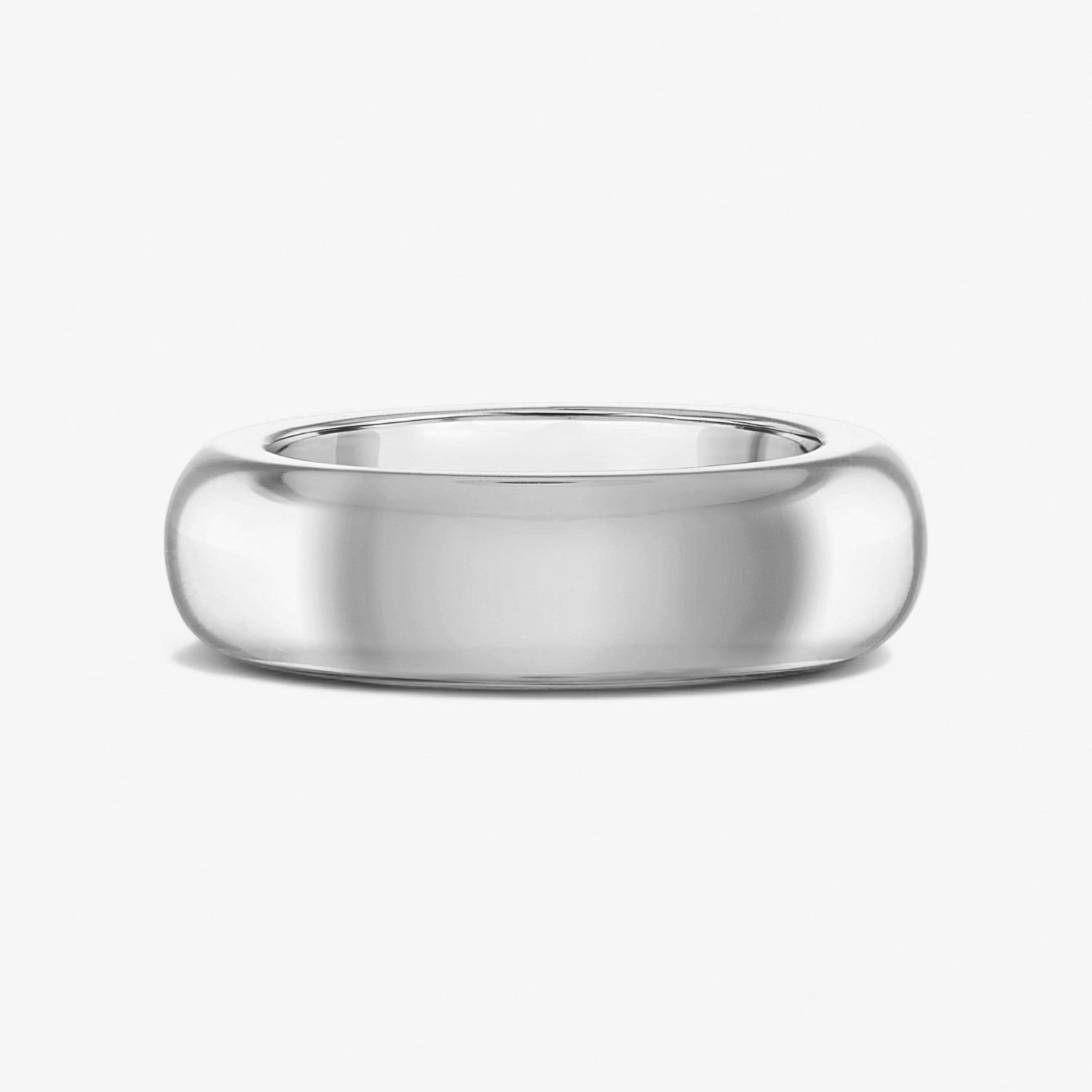 Madison Dome Gold Ring 14K White Gold