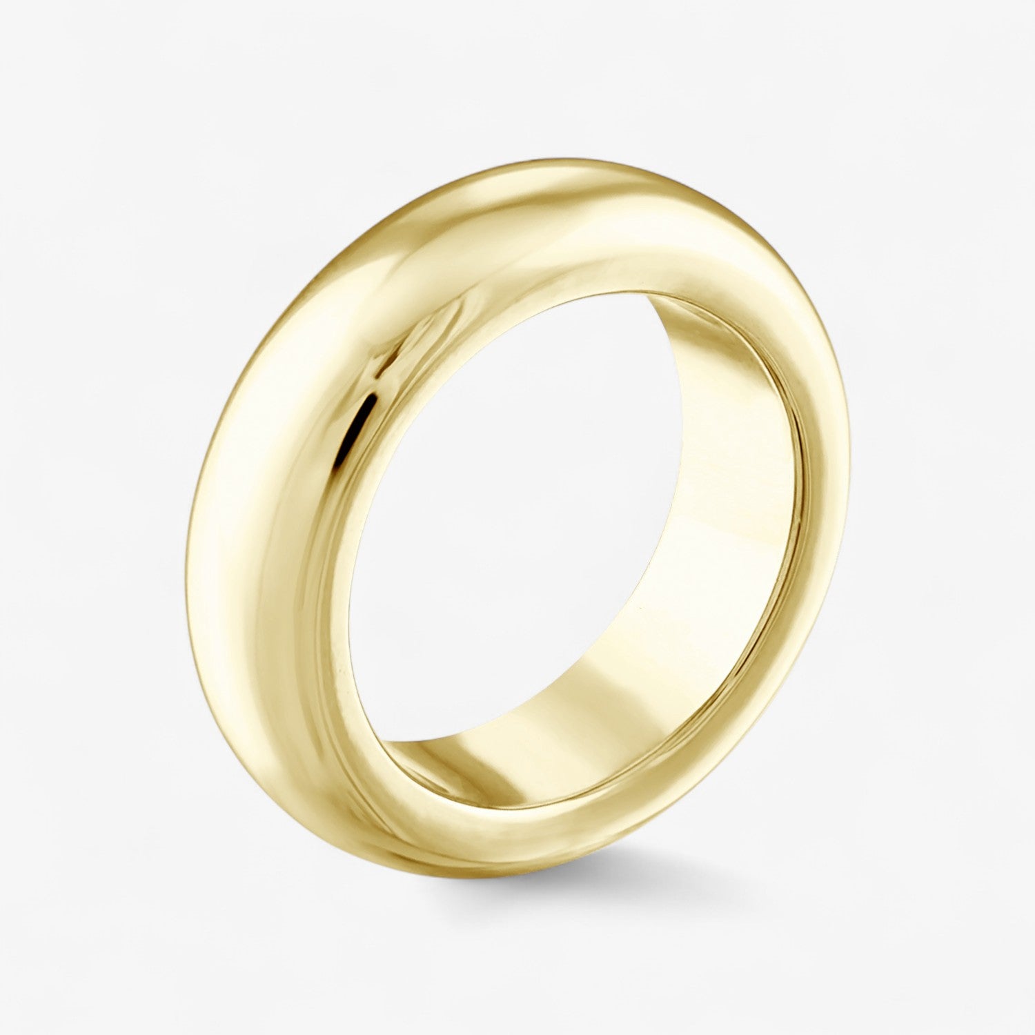 Domed Gold Ring