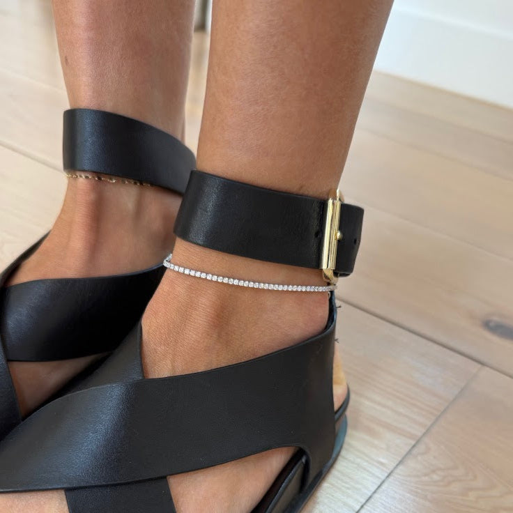 Diamond Tennis Anklet
