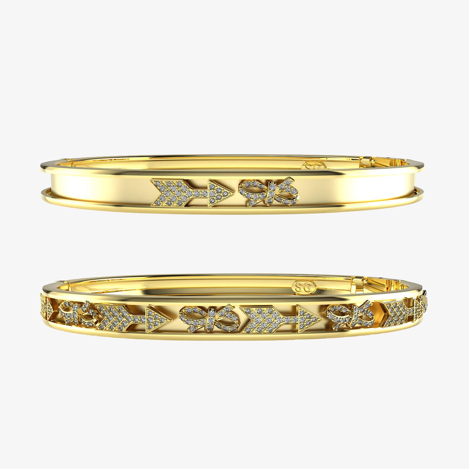 Kelly Arrow Slider Charm