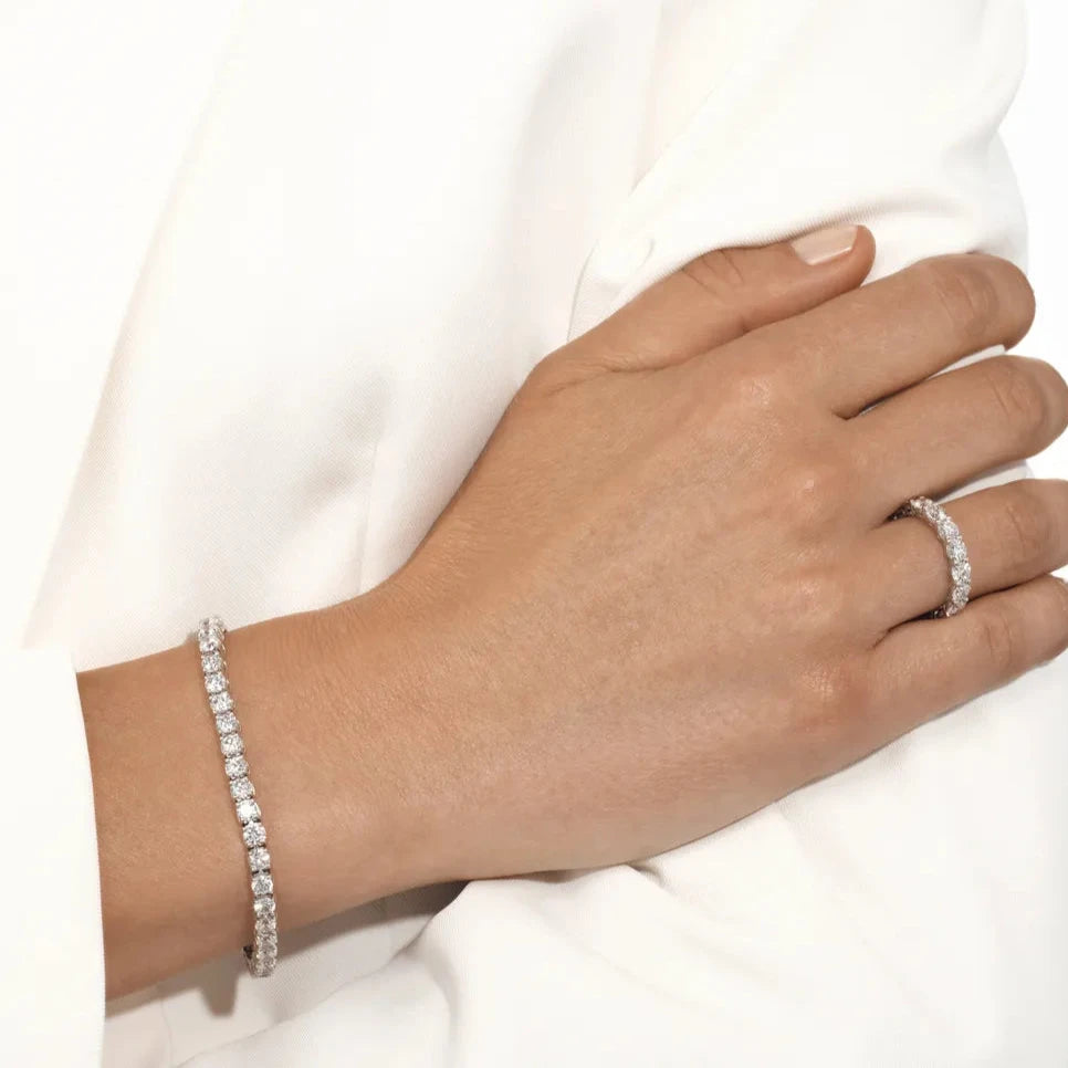 14K White Gold
