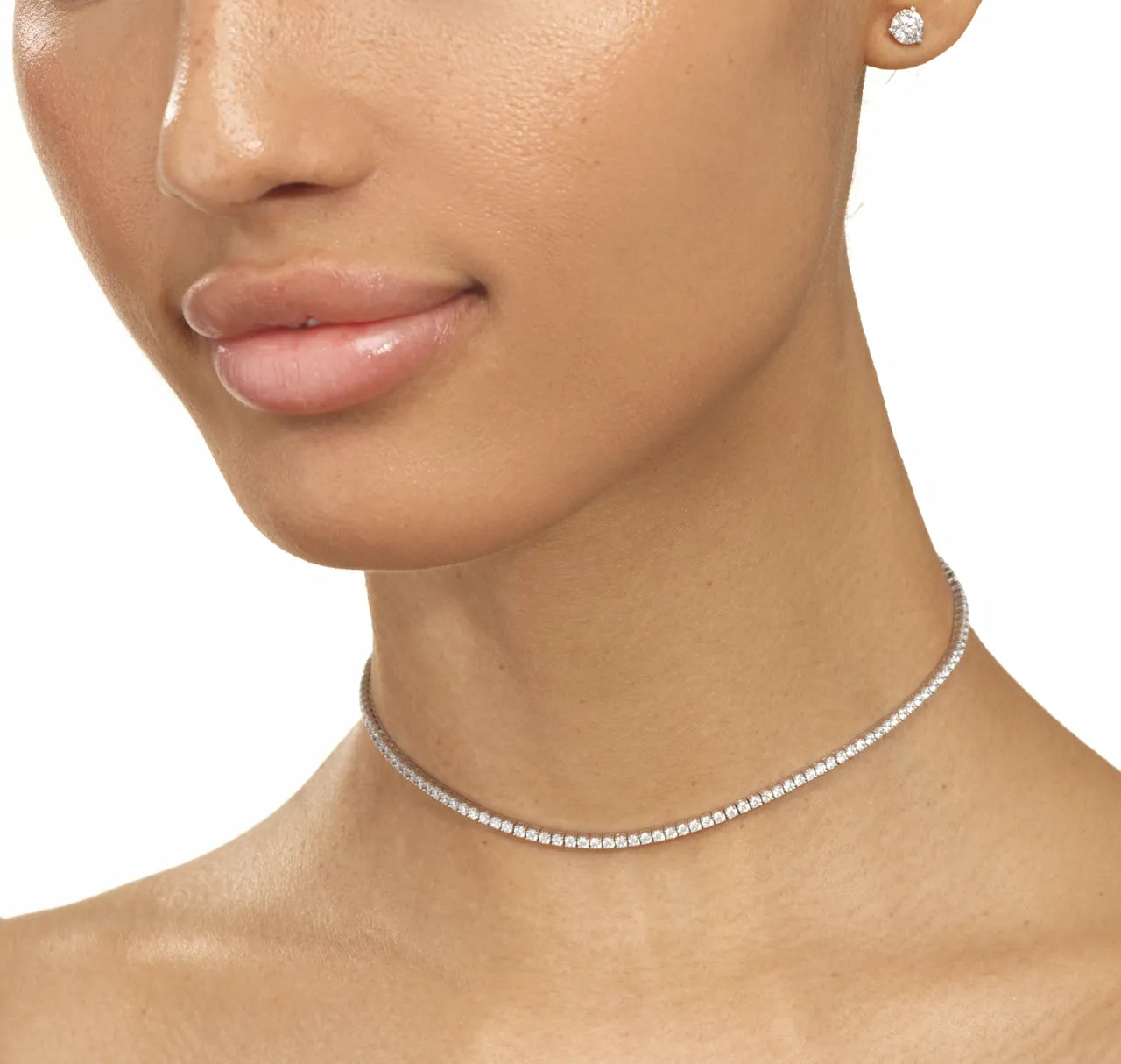 Signature Diamond Tennis Choker