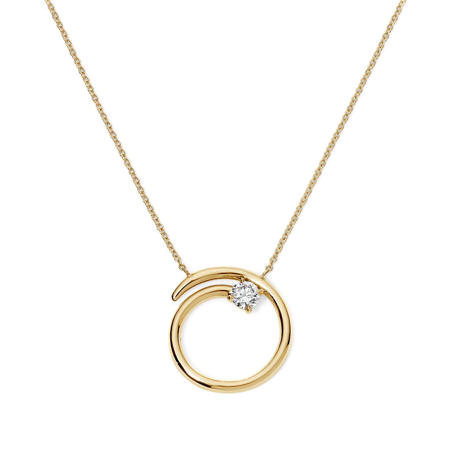Gold Pendant and a Half