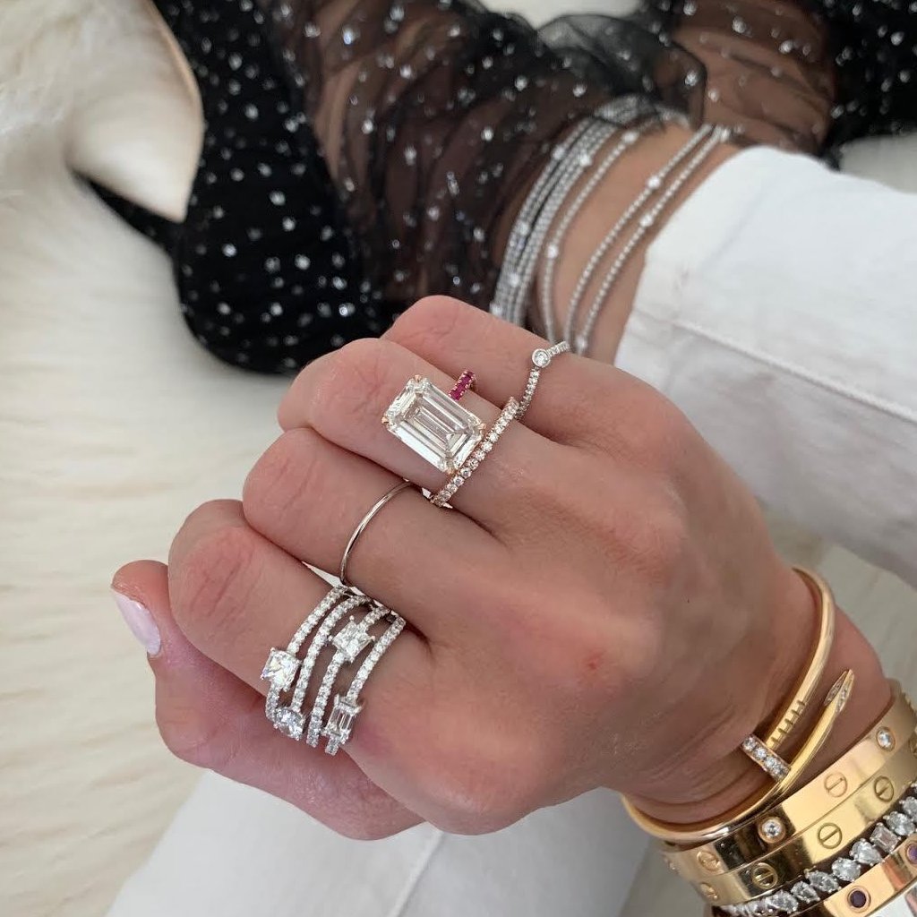Multi Shape Multi Band Ring
