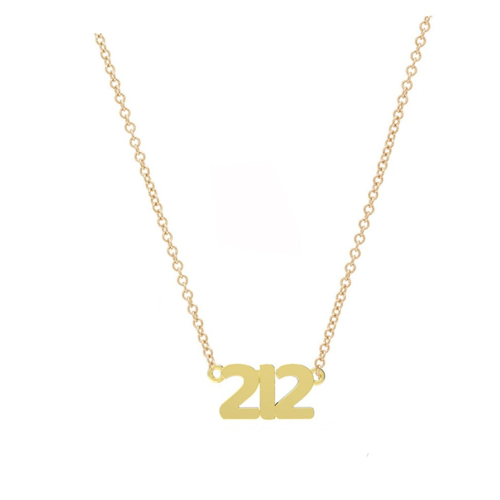 Small Bubble Name Necklace
