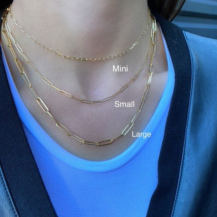Cleo Small Paperclip Chain