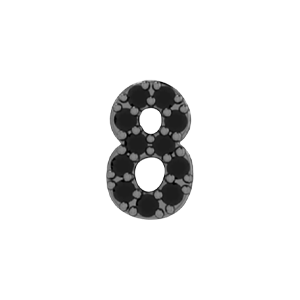 Slider Number 8 Charm