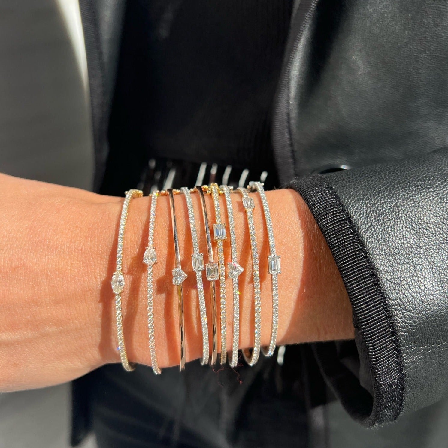 Gold Abby Bangle