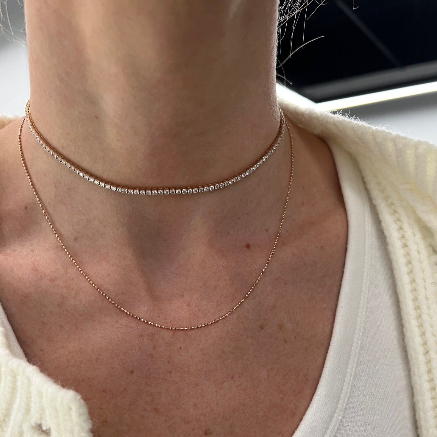 Cleo Small Gold Bead Chain