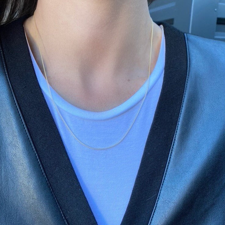 Adjustable Gold Cable Chain