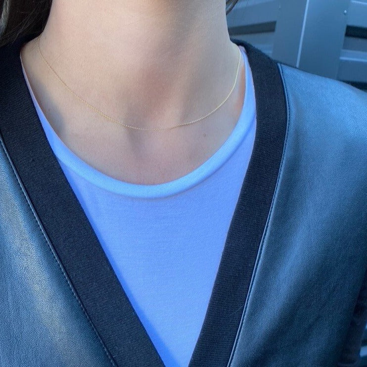 Adjustable Gold Cable Chain