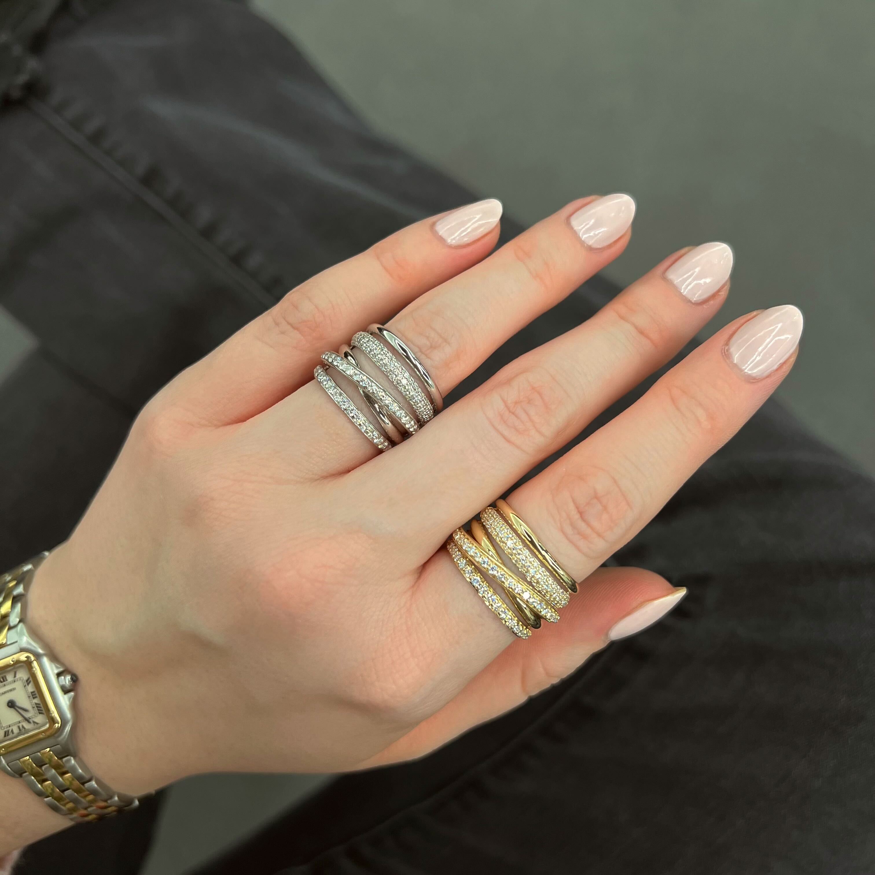 Ivy Diamond Domed Band