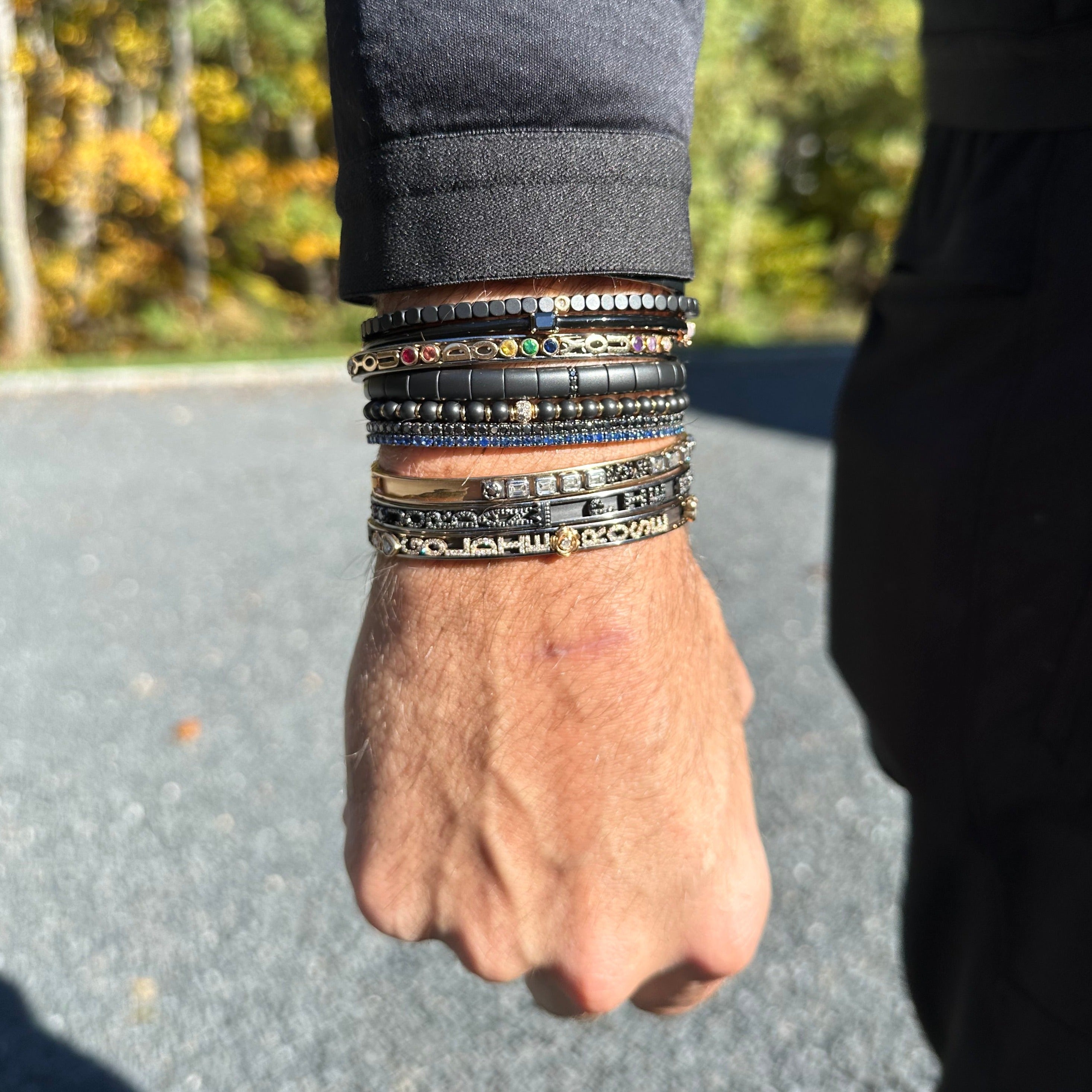 Men's Extensible Tennis Bracelet