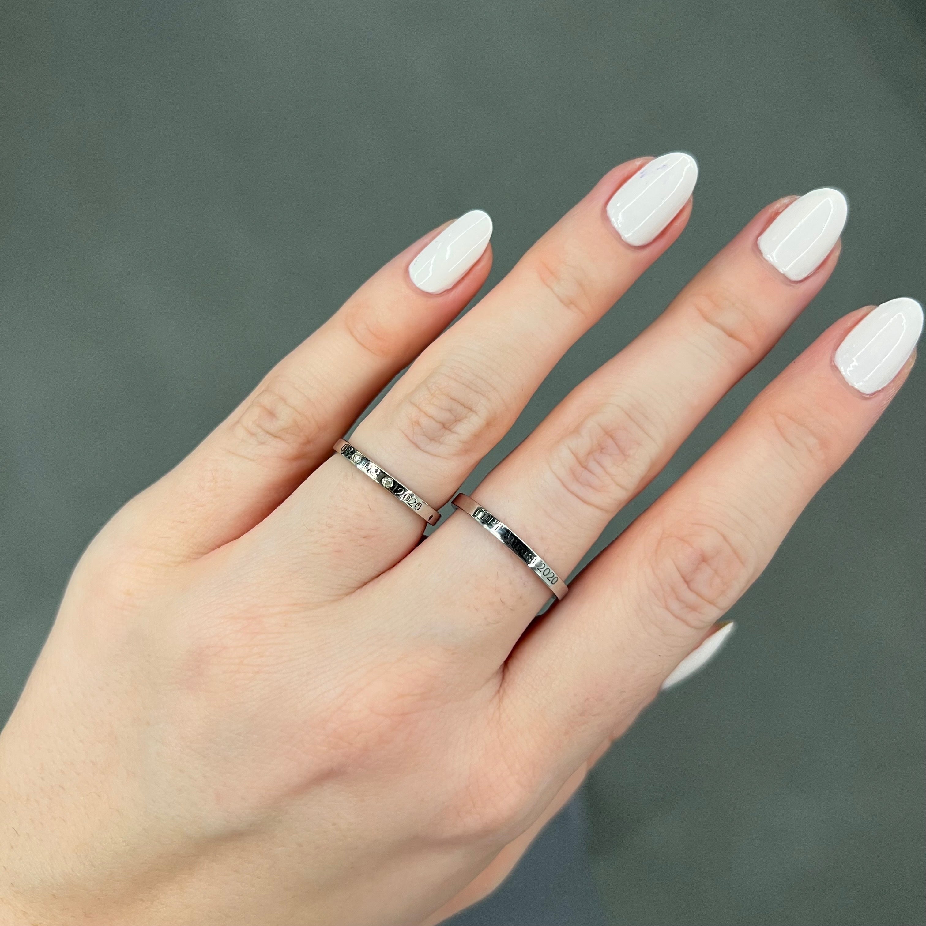 Personalized Gold Band
