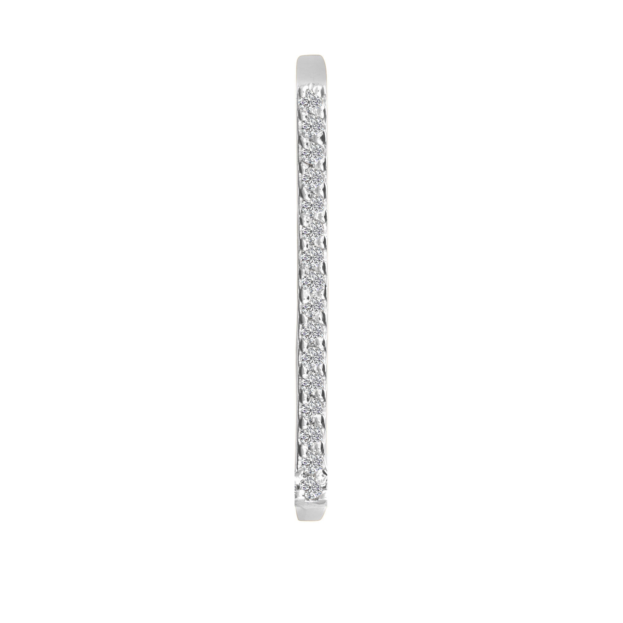 Pave Initial Statement Stack Ring