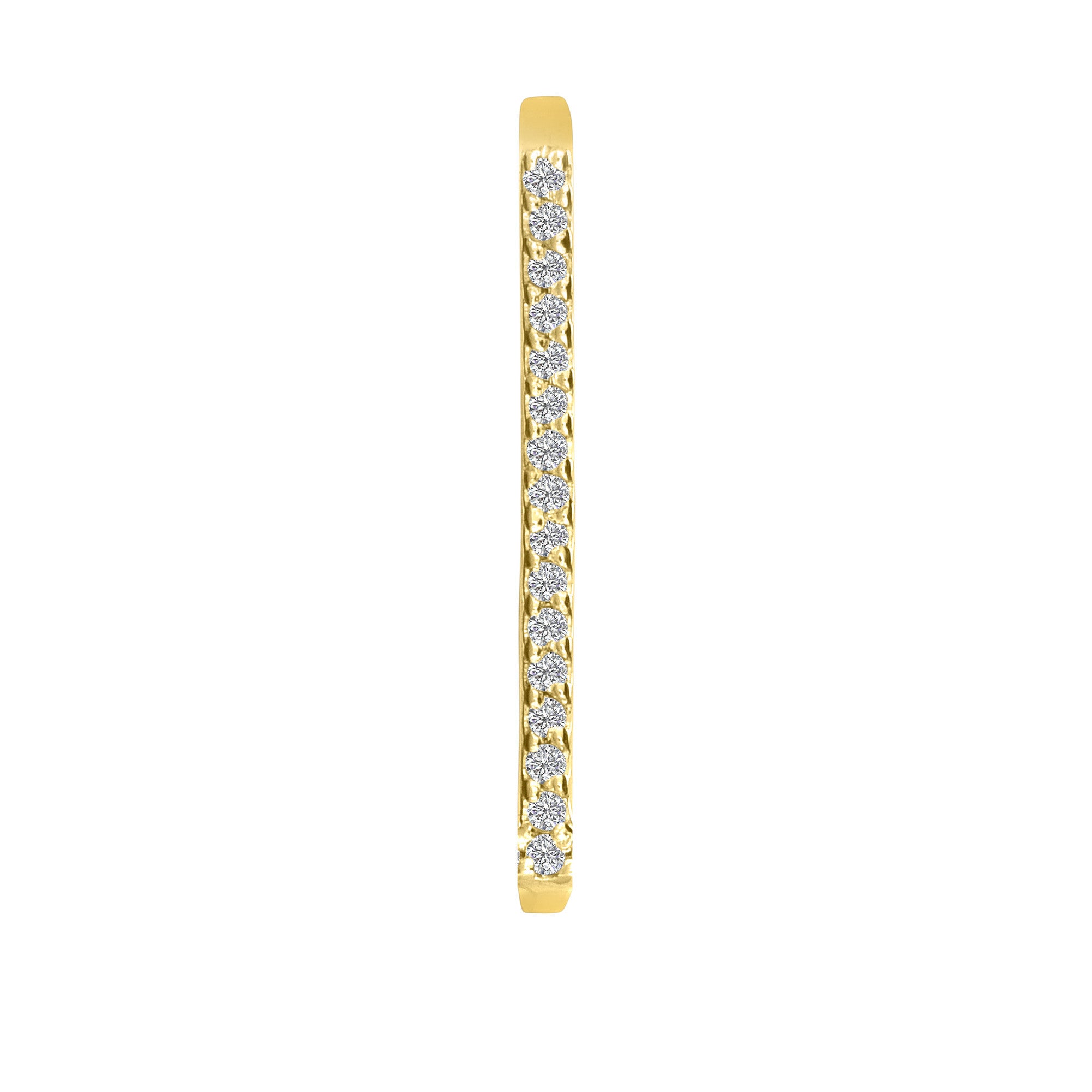 Pave Initial Statement Stack Ring