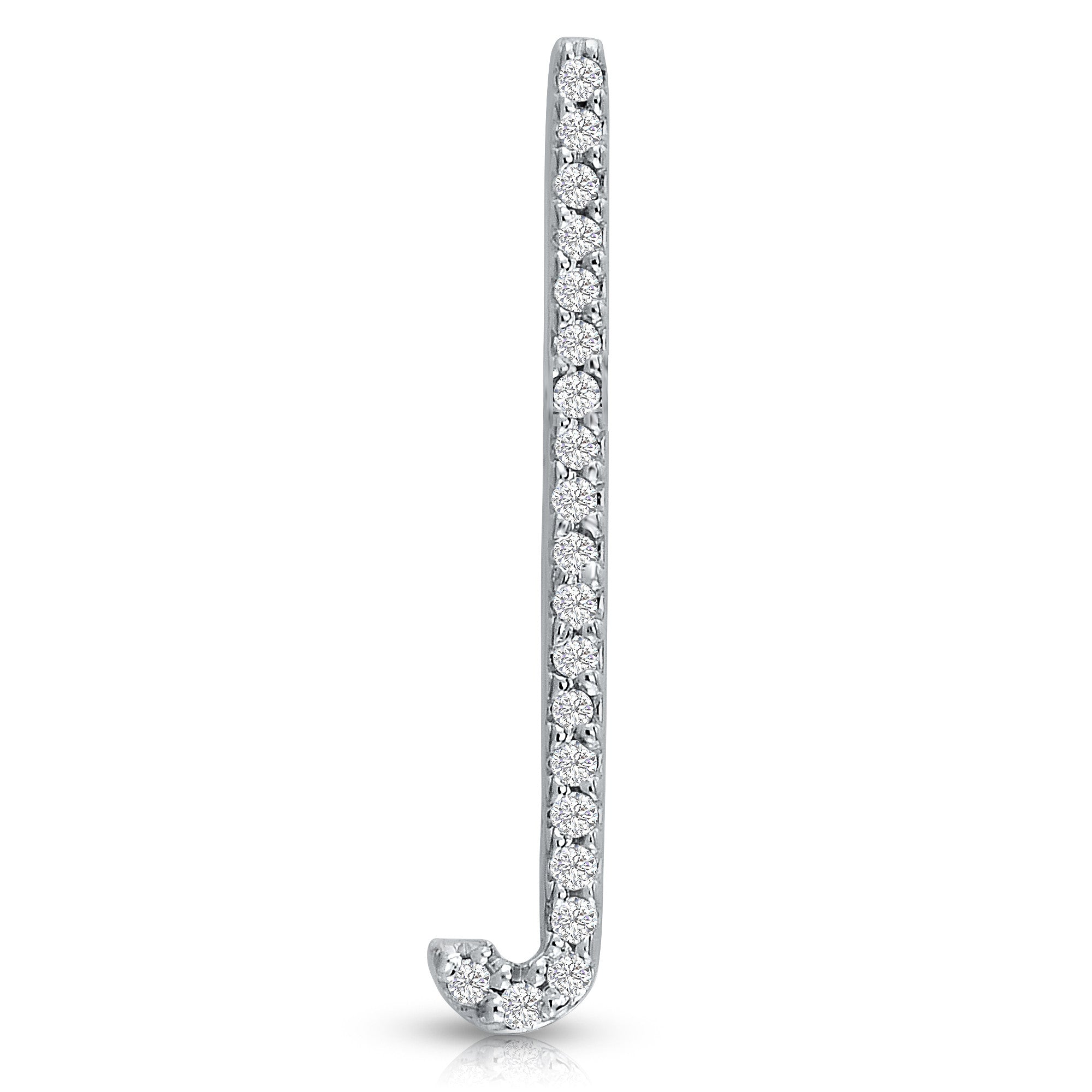 Pave Initial Statement Stack Ring