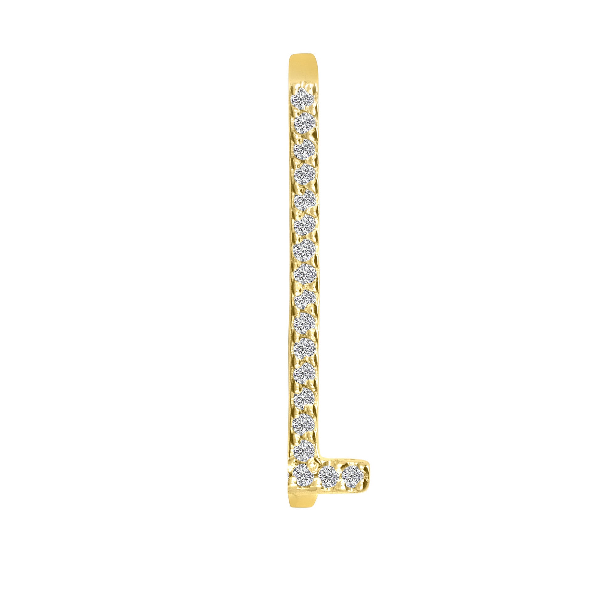 Pave Initial Statement Stack Ring